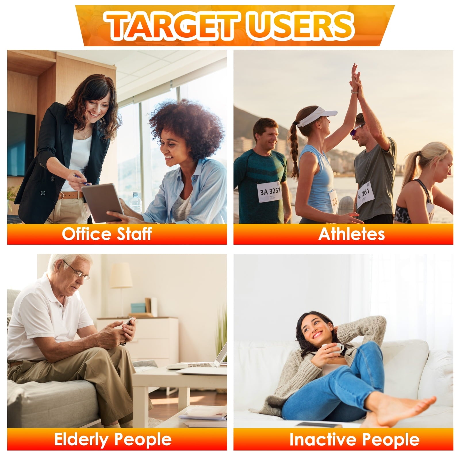 Ultimate 3-in-1 Heating Knee Massager - Portable Wireless Relief for Office, Home & Study - Perfect Gift for Relaxation!